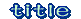�^�C�g��